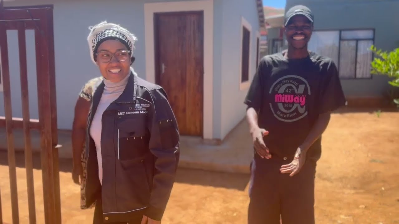 MEC Tasneem Motara conducted site visits to various housing projects in the South of Johannesburg,