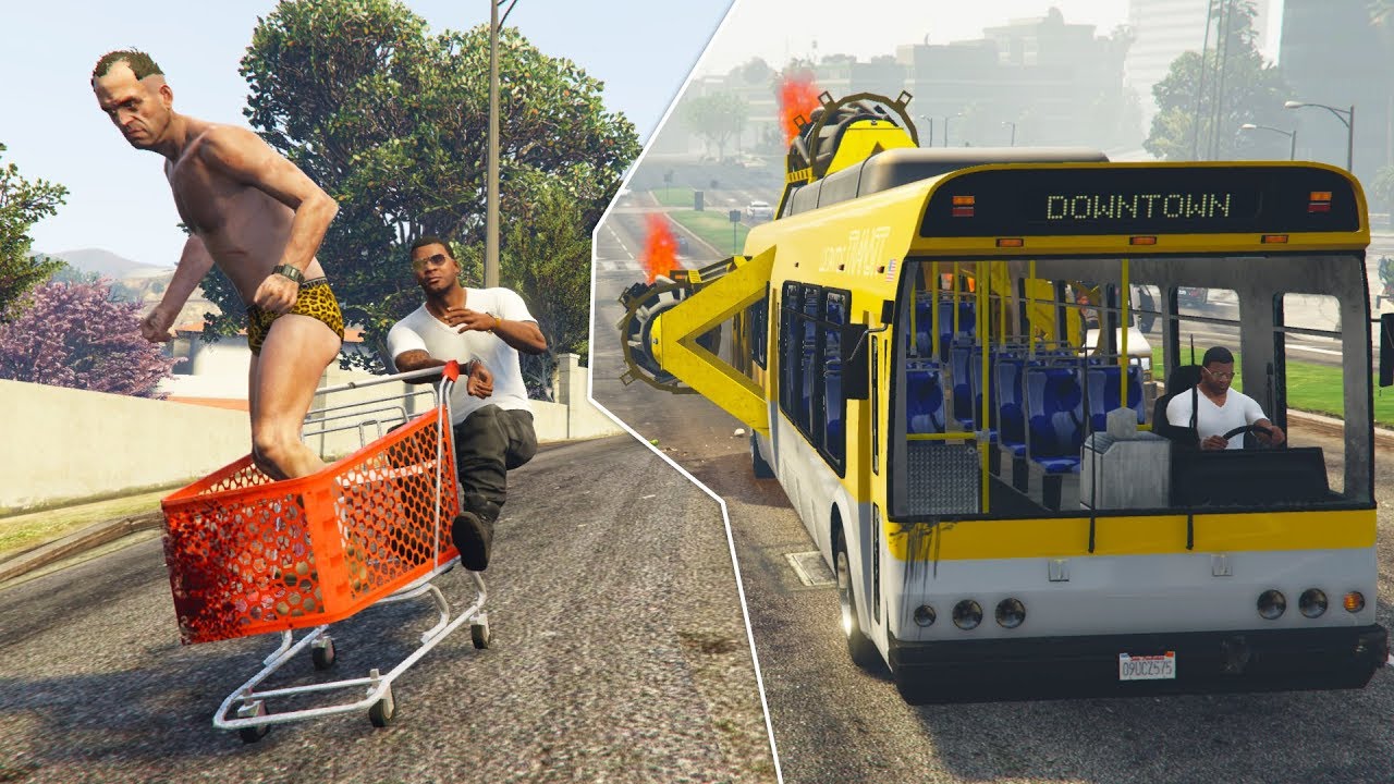 NAJŚMIESZNIEJSZE pojazdy w GTA! (GTA na modach)