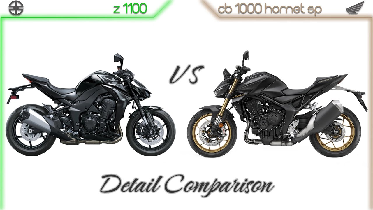 Kawasaki Z1100 против Honda CB1000 SP | Сравнение и обзор супербайков | Bike Informer
