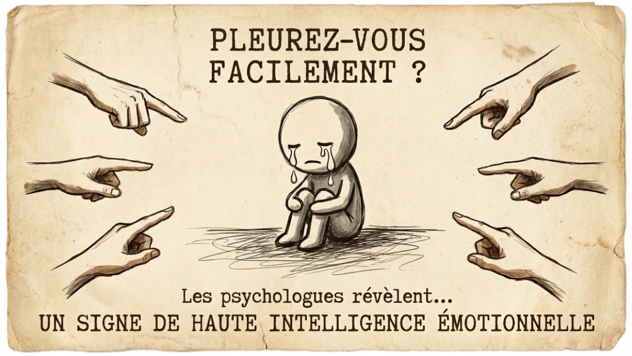 Pleurez-vous facilement ?