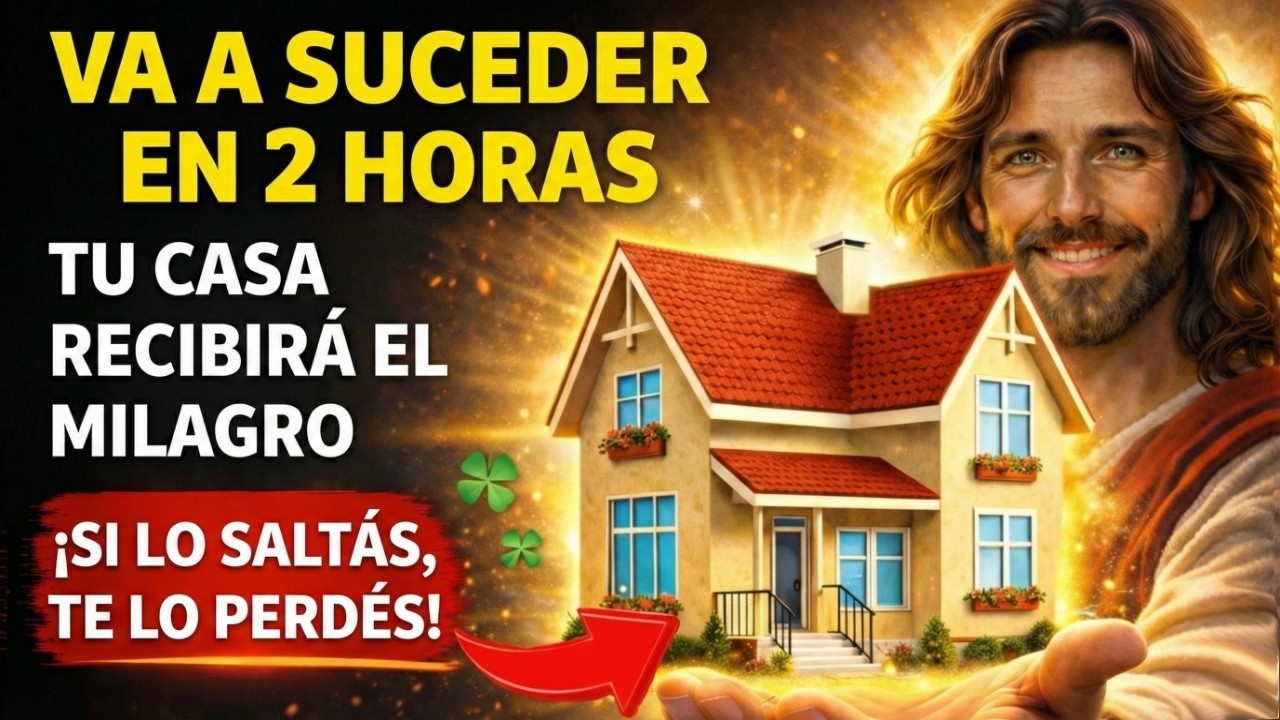 🤩🏠 ¡VA SUCEDER EN 2 HORAS… TU CASA VA RECIBIRLO... SI ABRES ESTE VIDEO AHORA!