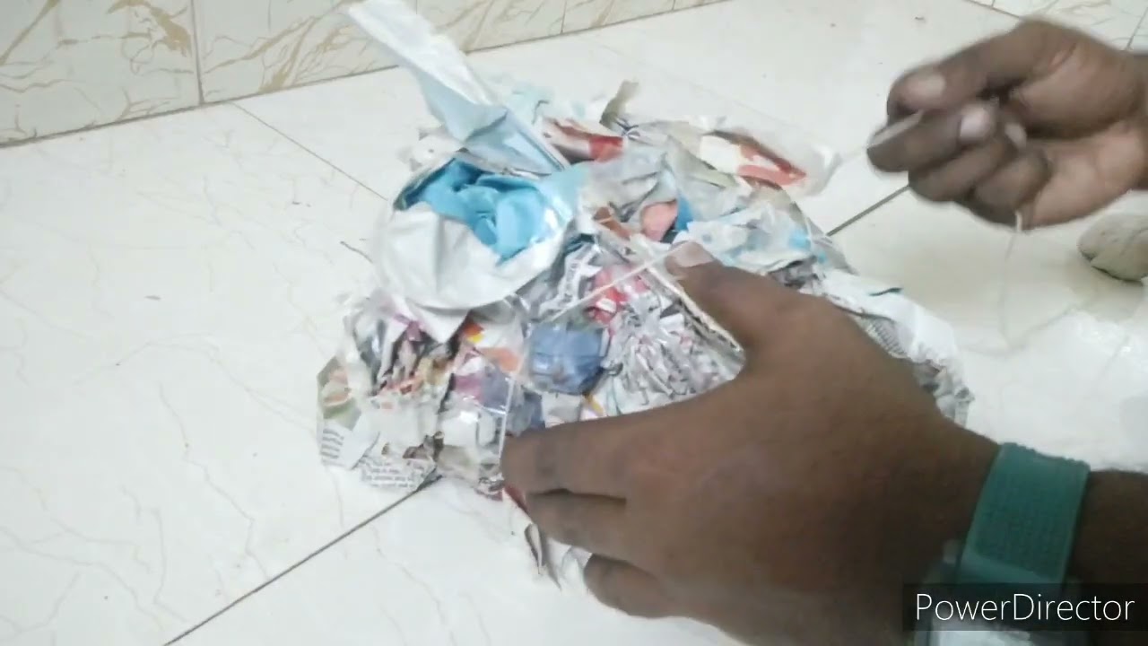 Home  made rugby ball