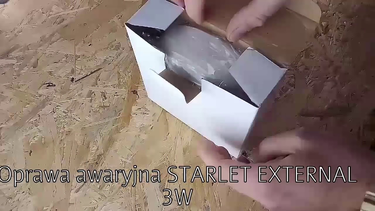 Lampa Awaryjna Starlet External 3W : Jak podłączyć