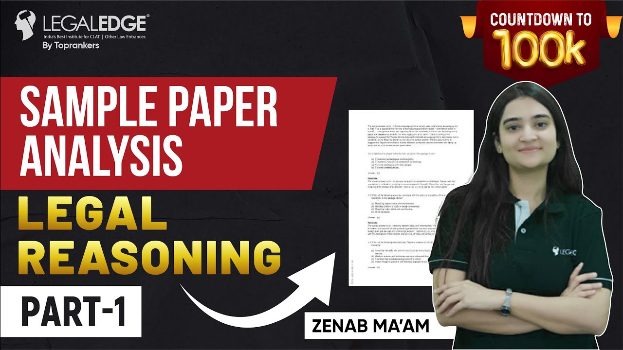 CLAT 2023 Sample Paper Analysis | Legal Reasoning Sample Paper for CLAT 2023 | CLAT Preparation