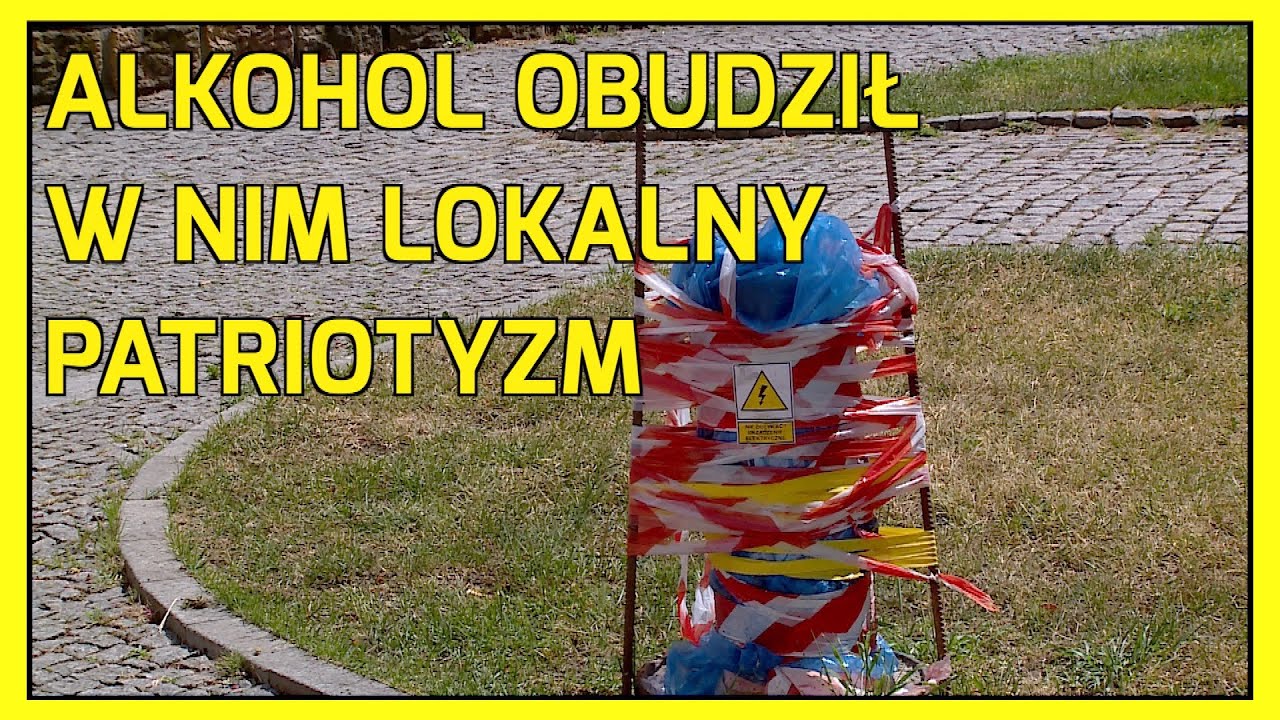Złotoryja: Wdrapał się po flagę i...
