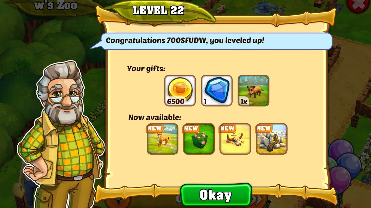 Zoo 2 Animal Park Level 21 gameplay