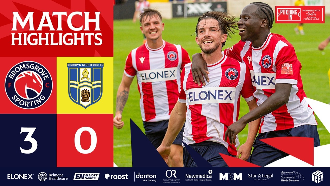 Rampant Rouslers secure home win | Bromsgrove Sporting 3-0 Bishops Stortford