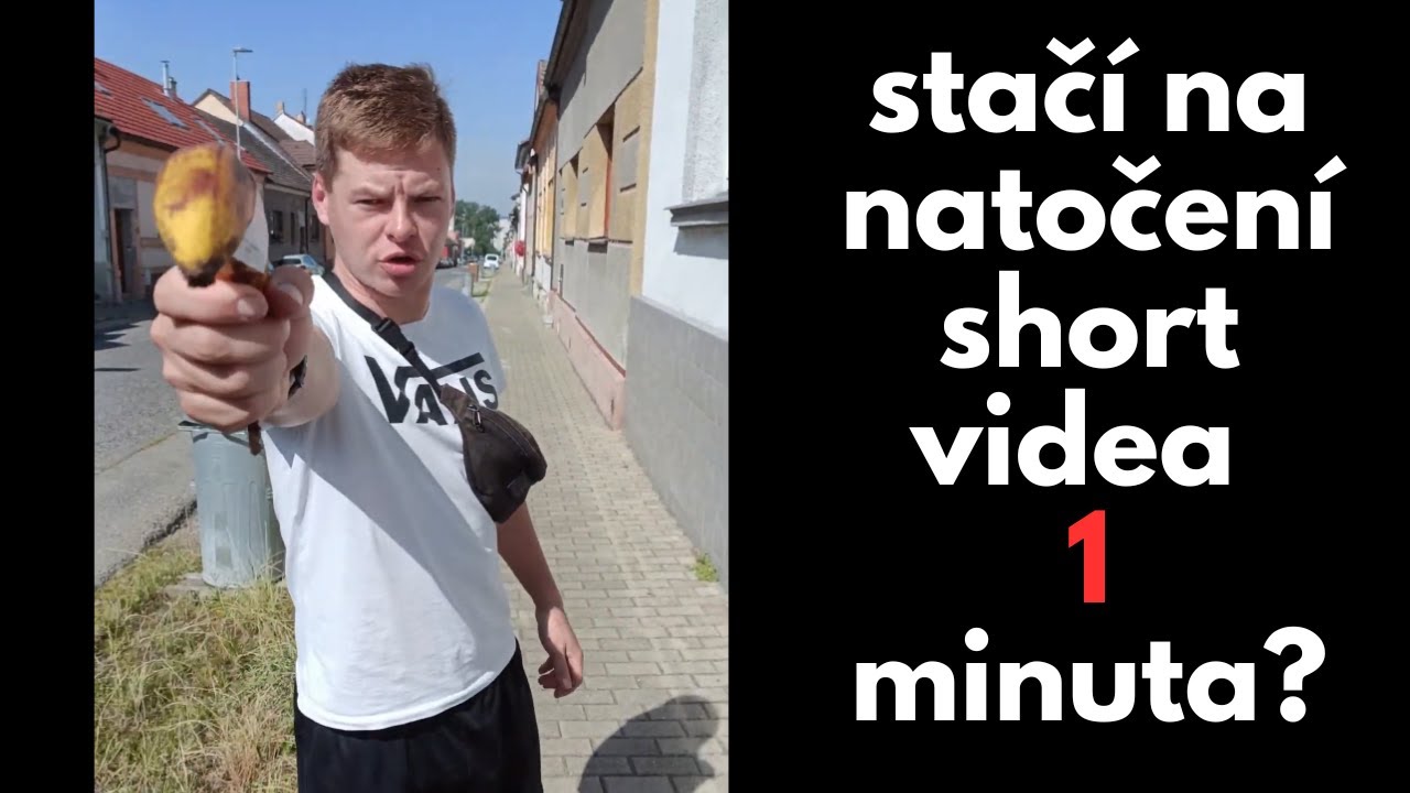 Humi točí short video a má jen jednu minutu času [speedrun]