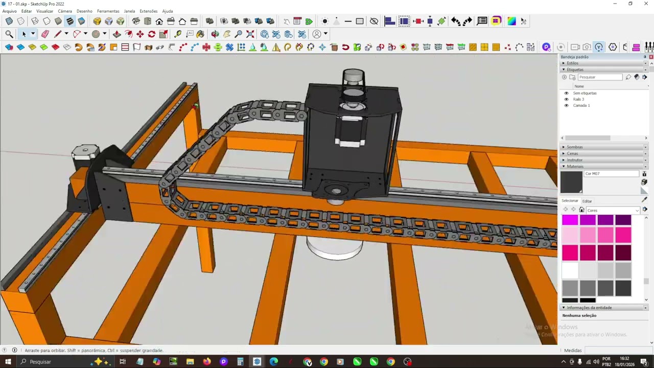 Novo Kit para Router CNC - Projeto para rebaixo Italiano - EP-14