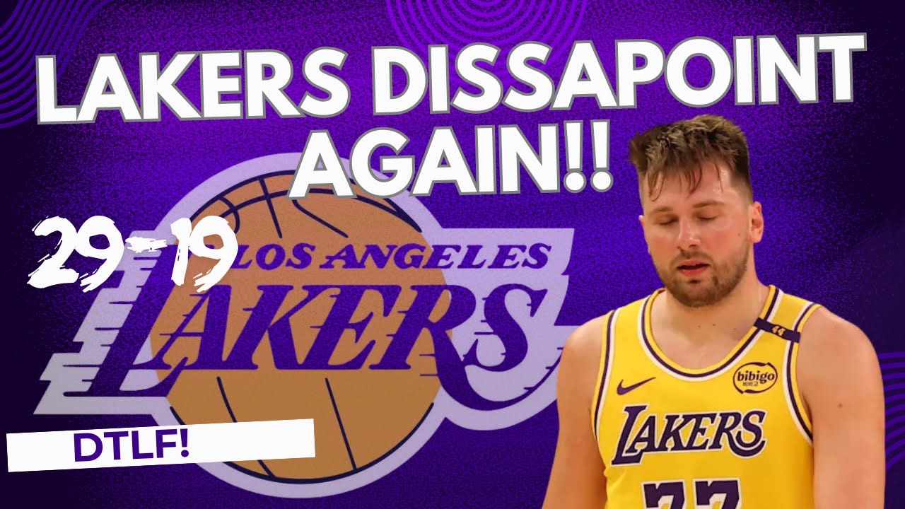 LAKERS LOSE TO ANOTHER GOOD TEAM...