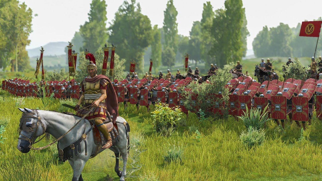 The Great Roman Battle in the Forest Against the Barbarians – Mount & Blade 2