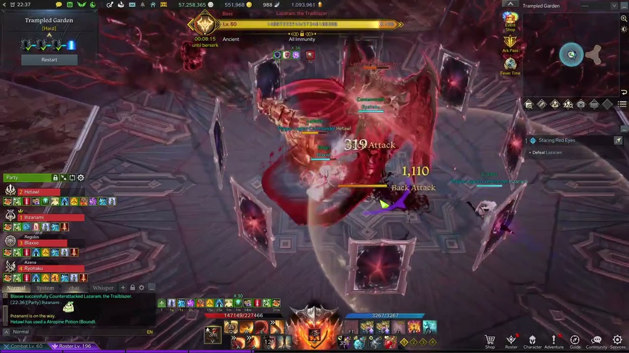 [Lost Ark] Voldis G4 HM (Ivory Tower) Berserker&rsquo;s Technique