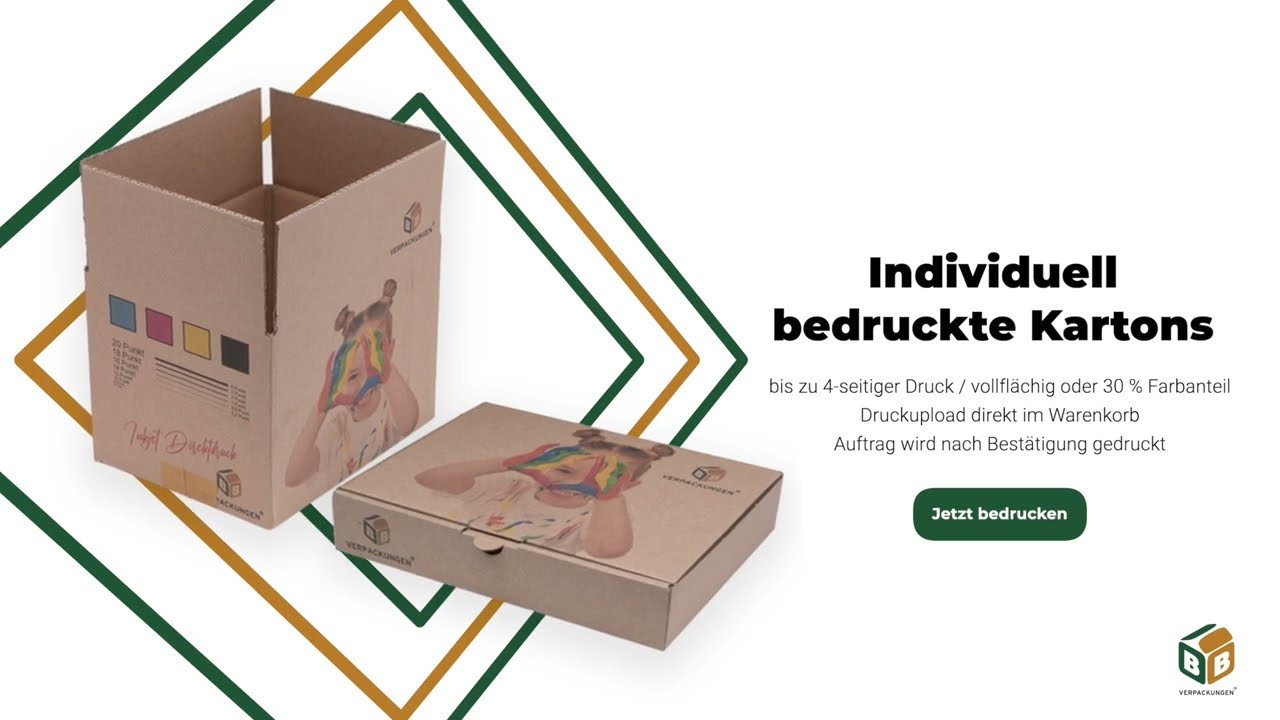 Bedruckte Kartons & Faltschachteln | BB-Verpackungen GmbH