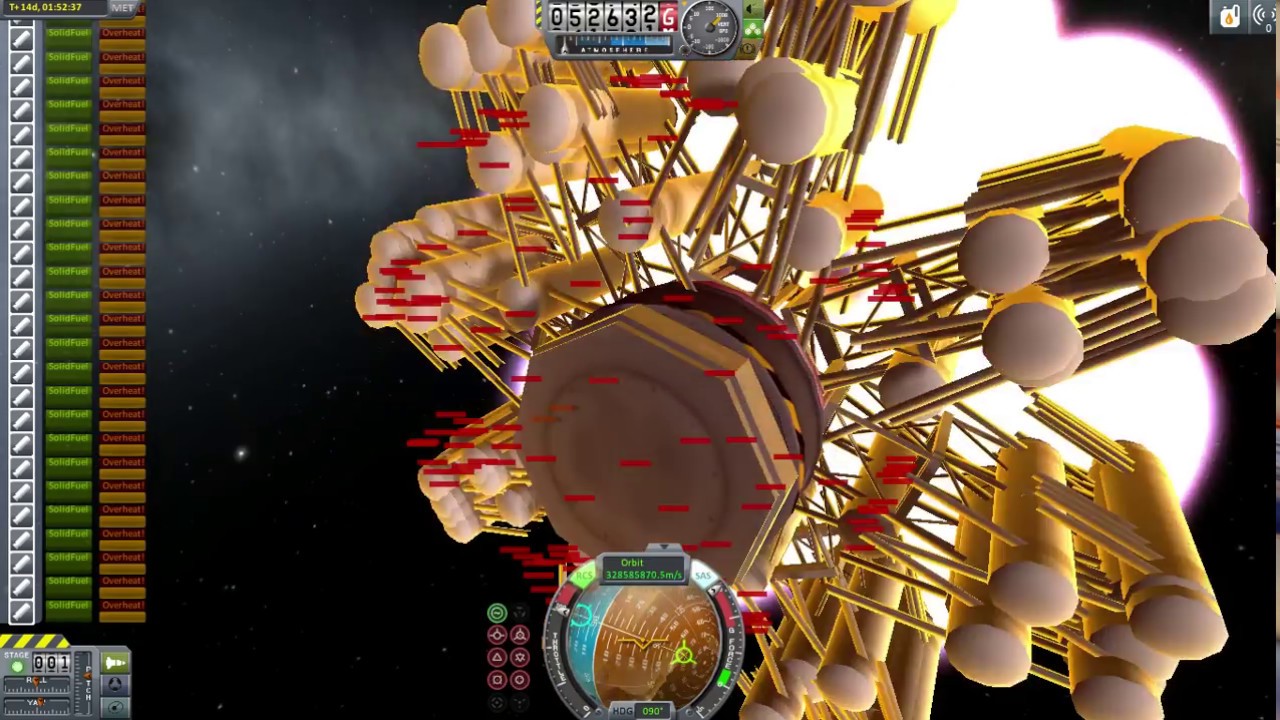 KSP faster than light speed travel distance to Alpha Centauri