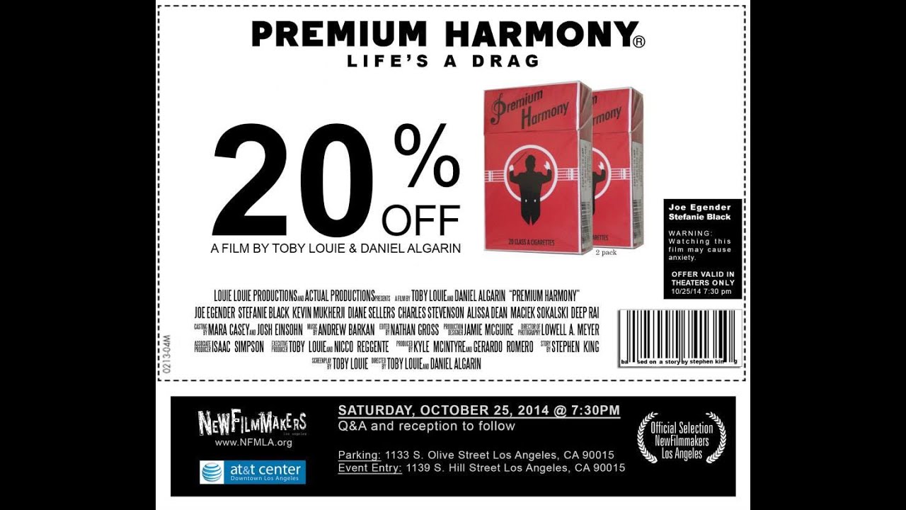 Stephen King's PREMIUM HARMONY (Full Movie)