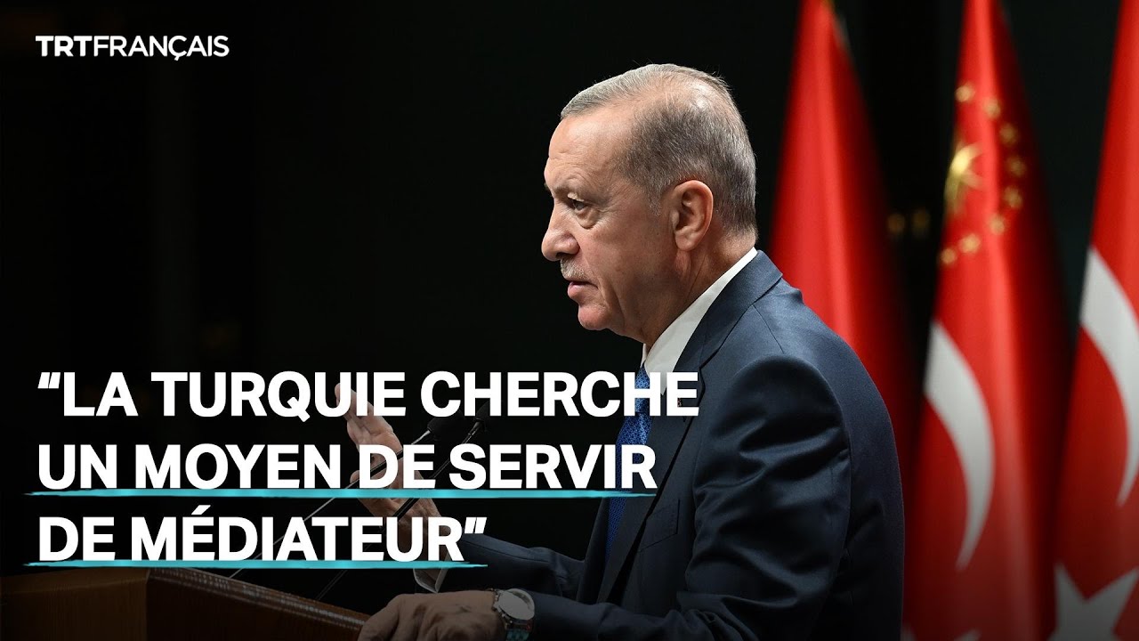 Le président turc s’exprime sur le conflit entre Israël et la Palestine