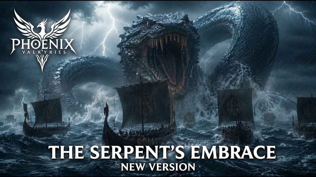 PHOENIX VALKYRIES -THE SERPENT'S EMBRACE (NEW VERSION -VIKING Metal Official AI MUSIC VIDEO)
