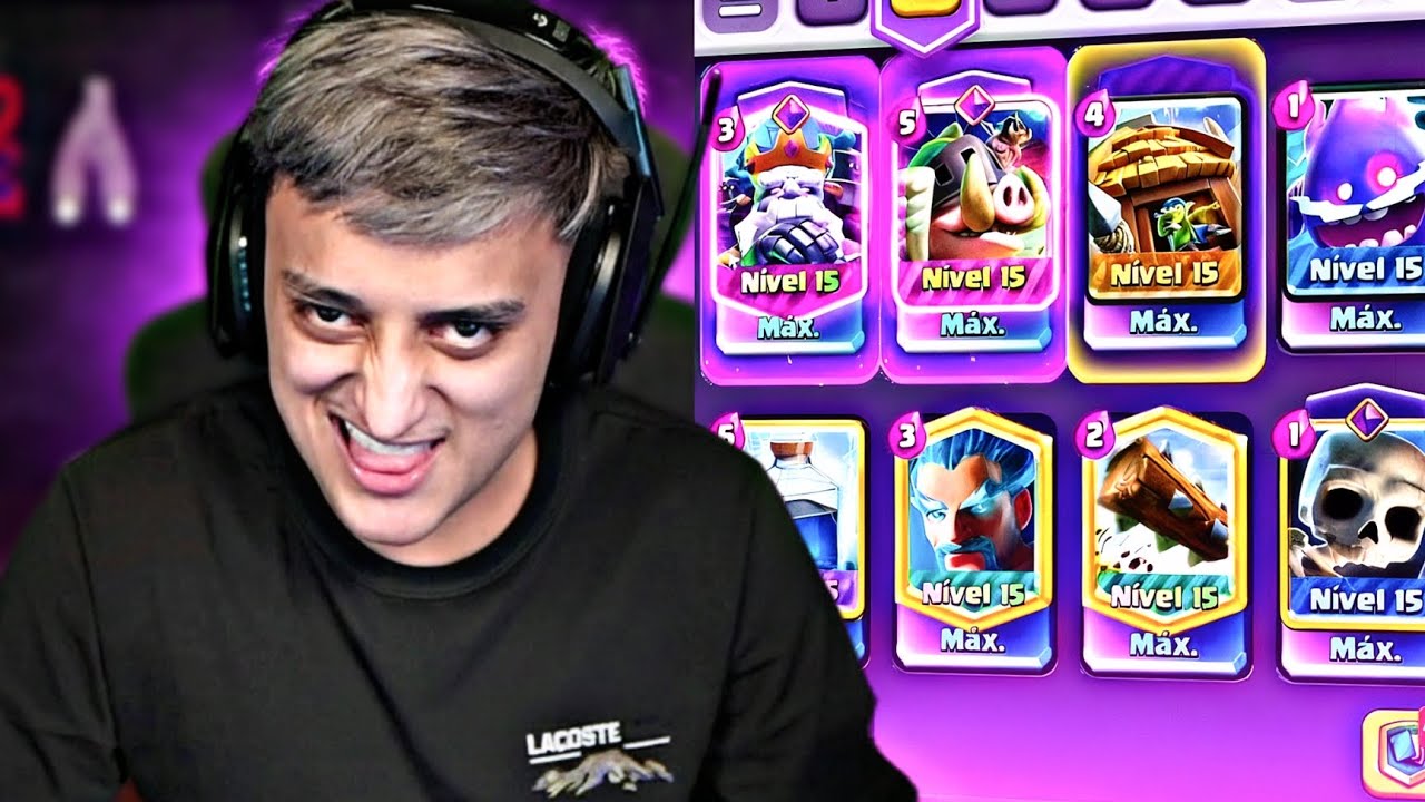 DONA SURTA JOGANDO CLASH ROYALE! PIOR JOGANDO NÃO TEM KKKKKKKKKKK