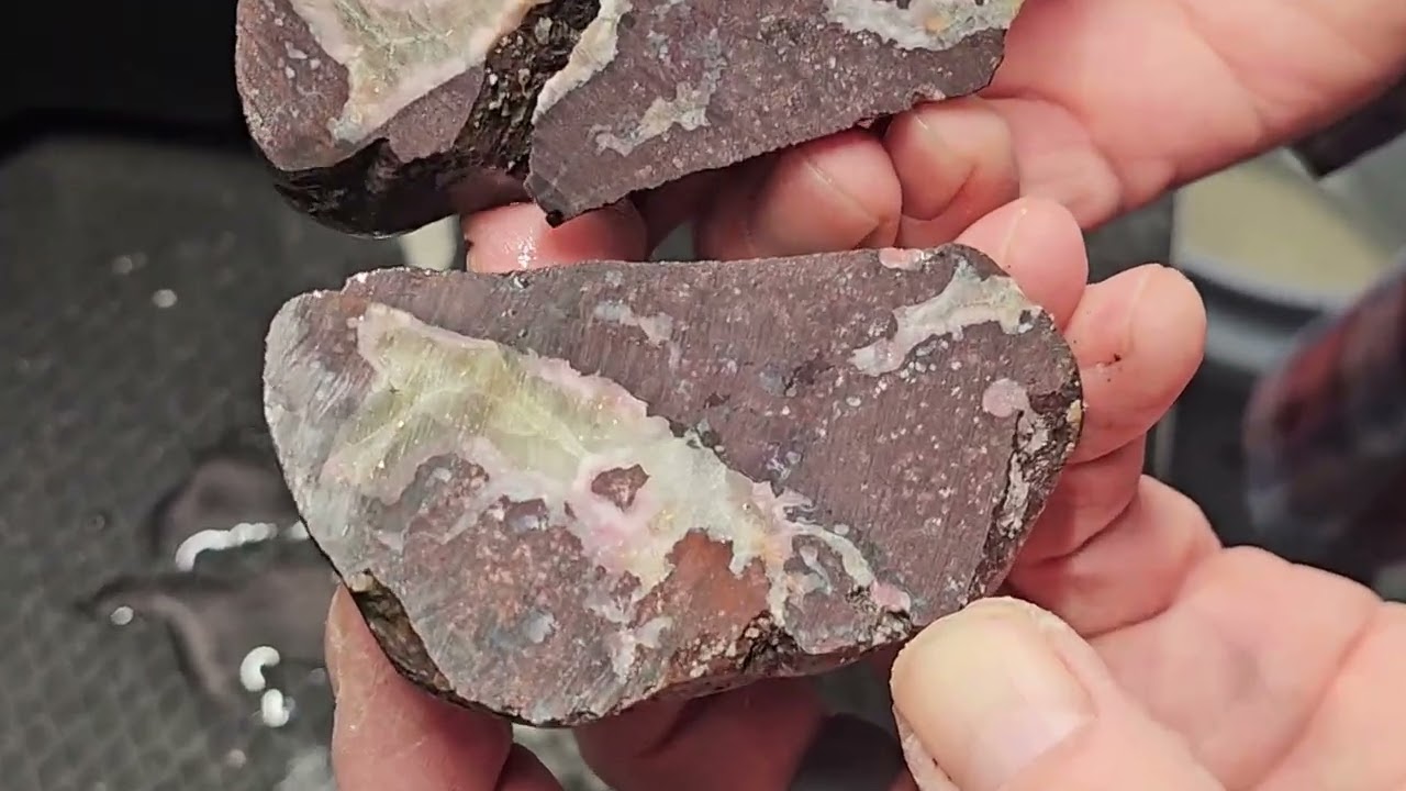 Inside of these rocks, were great surprises!