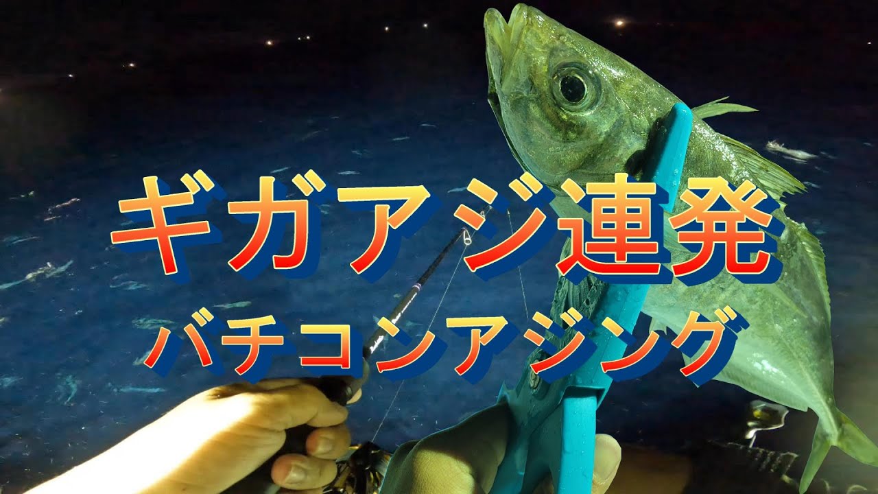 ギガアジ大爆釣のバチコンアジング！効率的なアクション（誘い）の方法　イカメタルの時は必ず仕掛けを準備