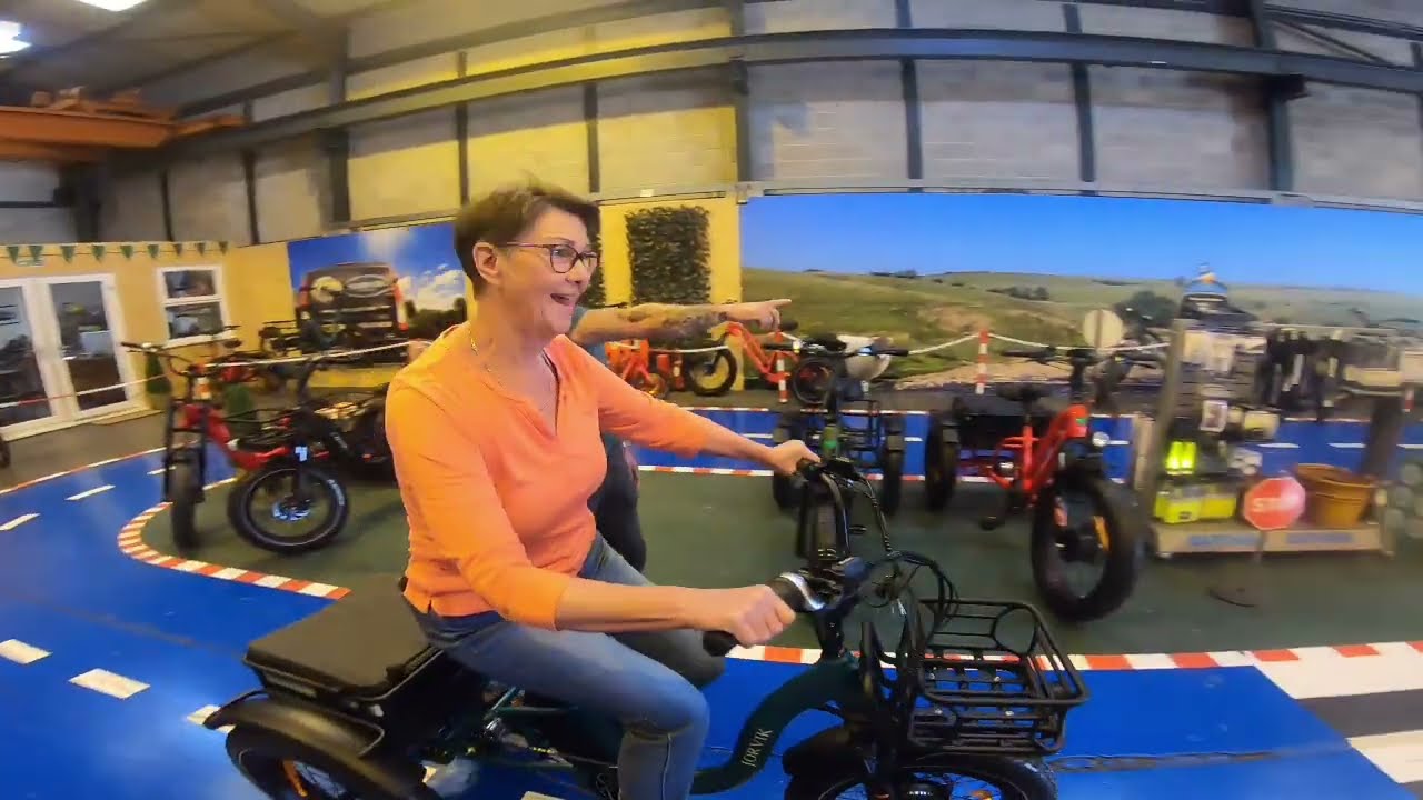Jorvik Off- Road E-Tricycle Test ride! 