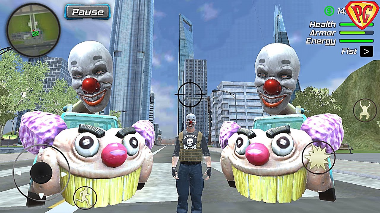 Grand Action Simulator - New York Car Gang #62 Clown Mask - New Episode