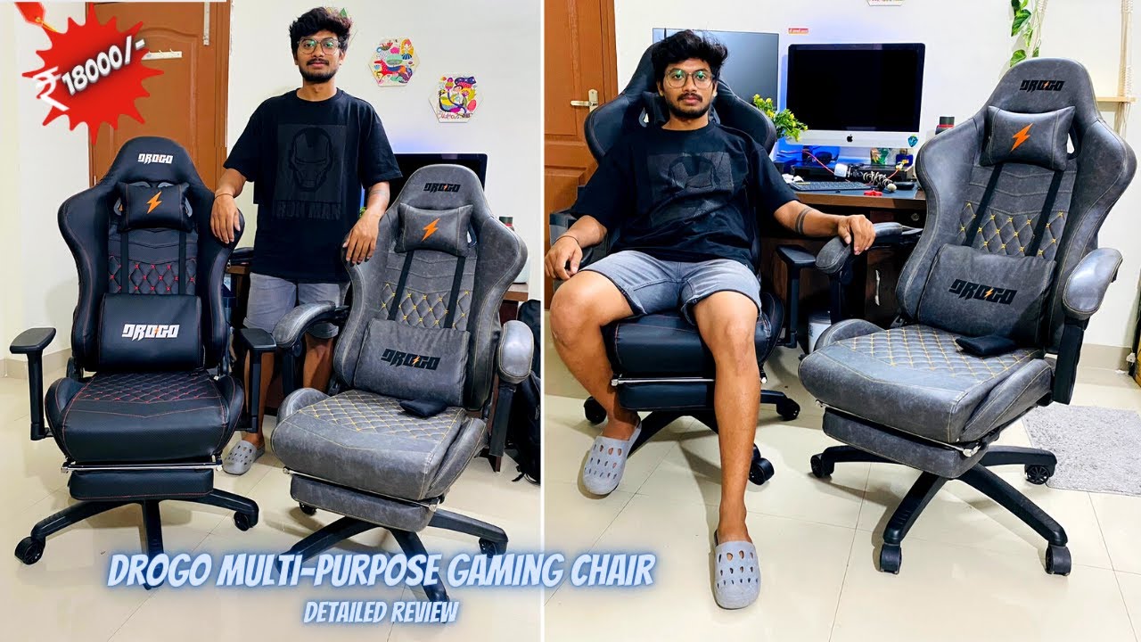 MY NEW GAMING CHAIR! | Drogo Gaming Chair Review | Unboxing | Assembly | BEST GAMING CHAIR 2023 |