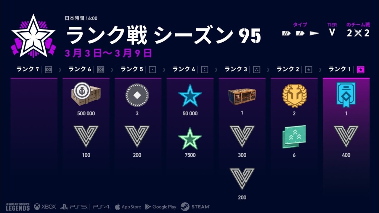 【PS5:WoWS】恒例のランクマ参加型配信　シーズン９５