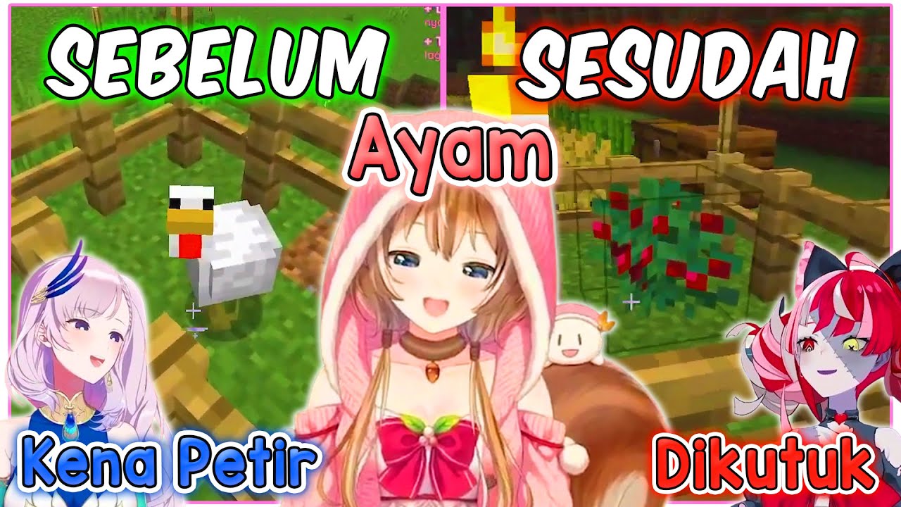 Risu Punya Ayam Berubah Jadi Buah Berry!! Bukan Sulap Bukan Sihir..【Ayunda Risu | Clips】