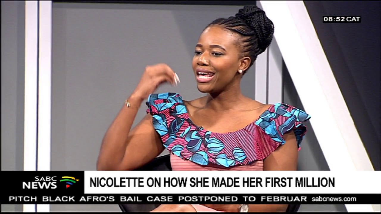 Nicolette Mashile on how she made her first million