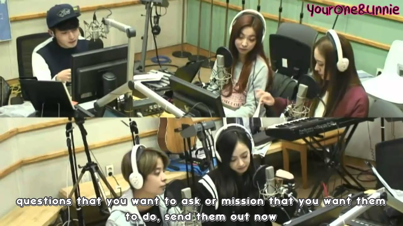 [ENG/1080] 151105 f(x) @ Kiss The Radio FULL