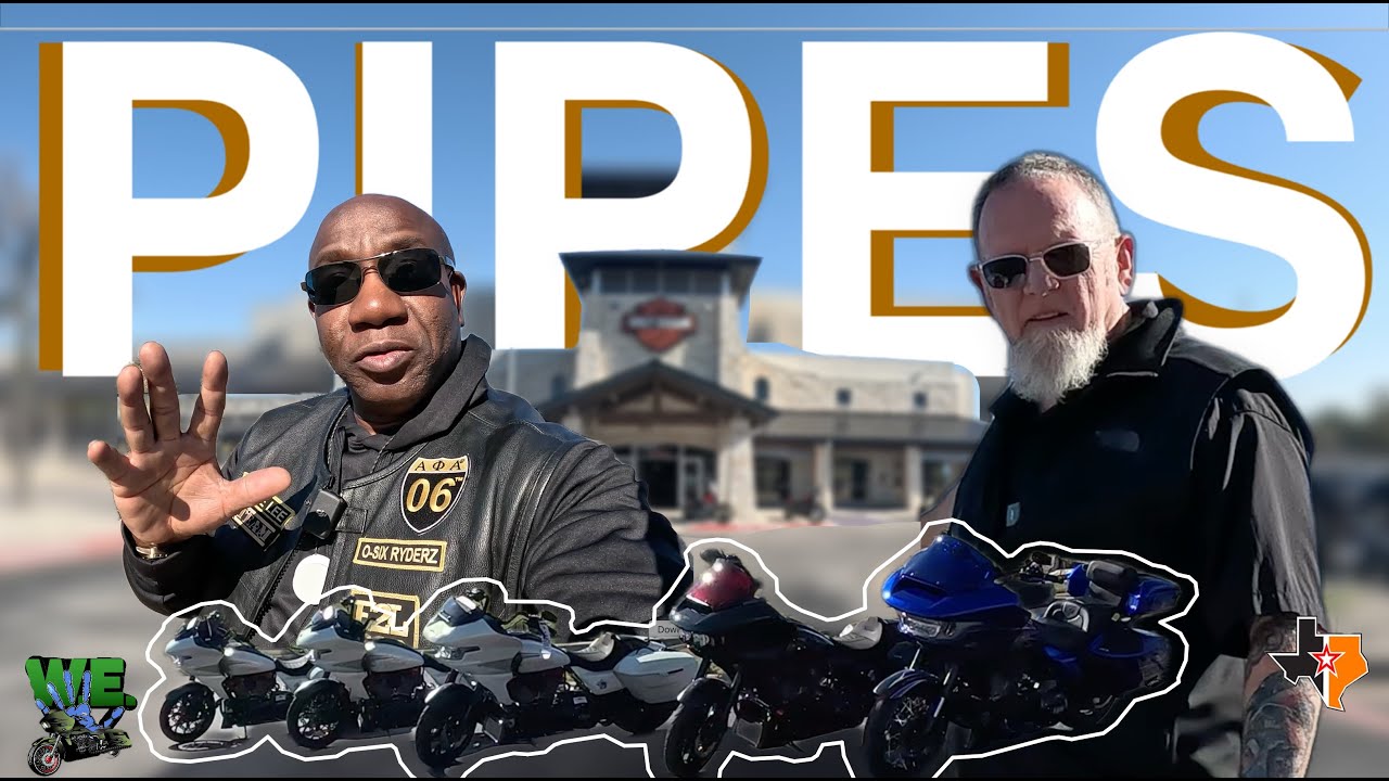 PIPES: Testing Harley-Davidson CVO ST, CVO ROAD GLIDE +