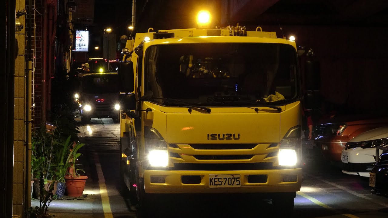 2023年宜蘭市新車上路！宜蘭縣宜蘭市公所垃圾車KES-7075沿線播音收運(ゴミ収集車、대만 쓰레기차 )
