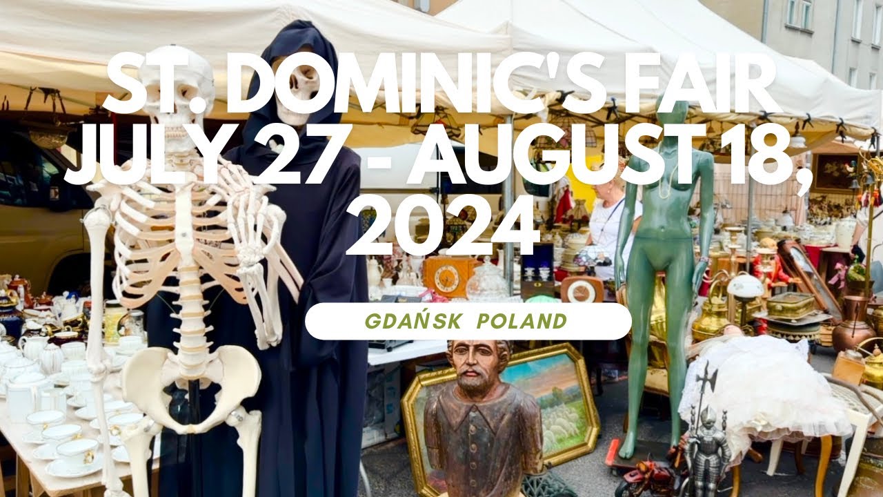 St. Dominic's Fair Gdańsk one of the most important summer outdoor events in Europe