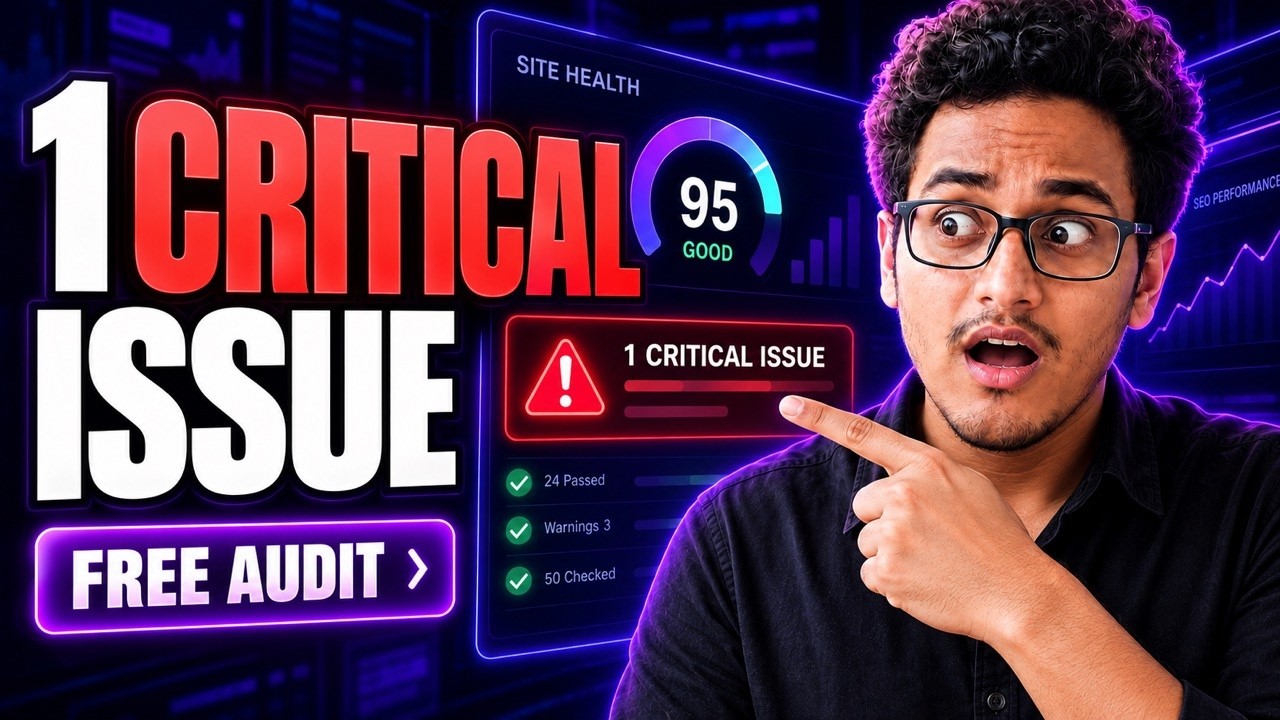 FREE Website Audit: Find & Fix SEO Issues Fast