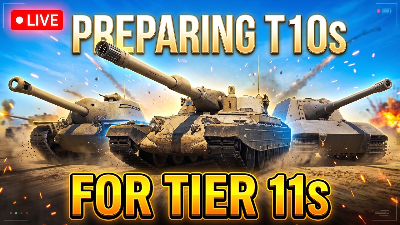 F2P x5 roll grind then Preparing t10 for 325k exp (No YT Chat &ndash; Join Twitch)