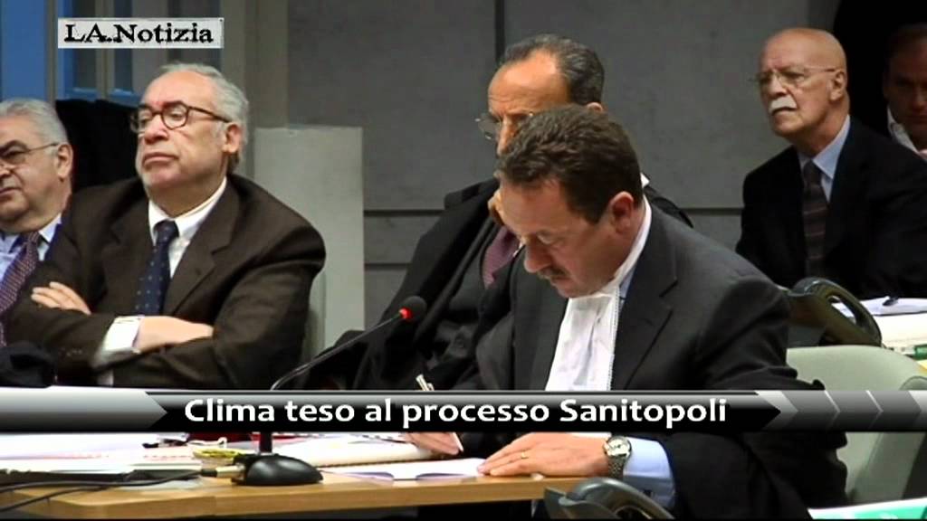 Clima teso al processo Sanitopoli