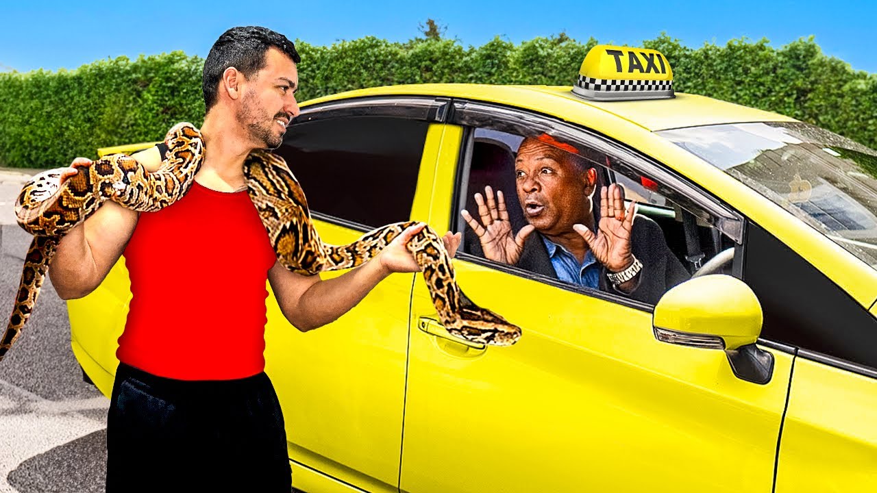 Προσπάθησα Να Μπω Σε Ταξί Με ΕΠΙΚΙΝΔΥΝΑ Ζώα