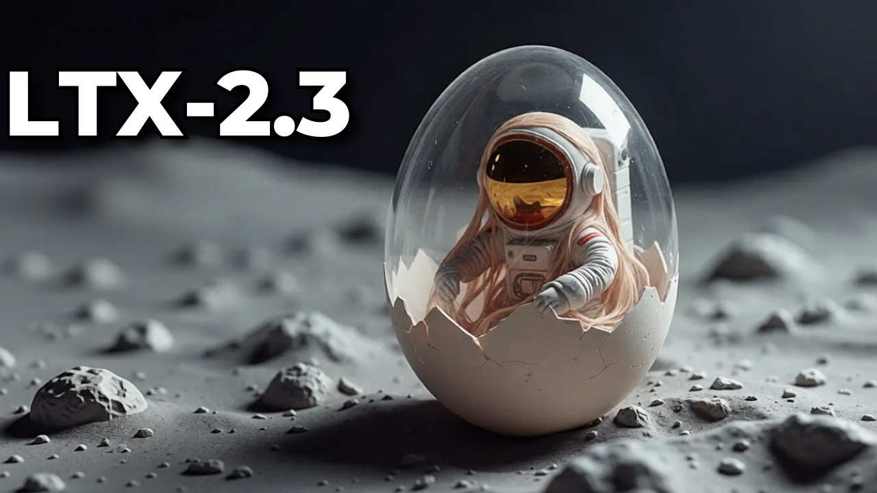 LTX 2.3 в удобном пользовательском интерфейсе — преобразование текста в видео и изображения в видео.