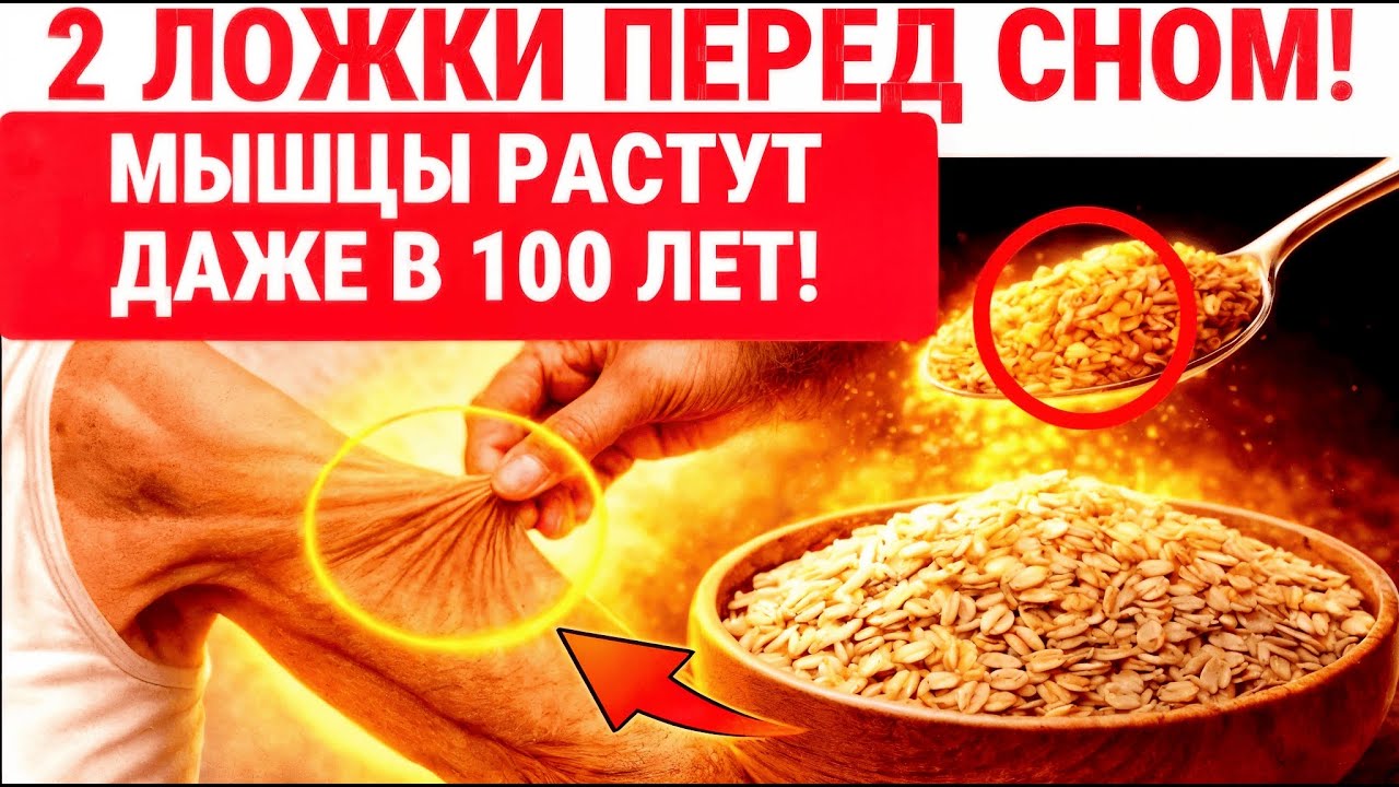 Наращивайте Мышцы ДАЖЕ В 90: ЭТОТ БЕЛОК ИЗ СЕМЯН в СОТНИ РАЗ Лучше Яиц!