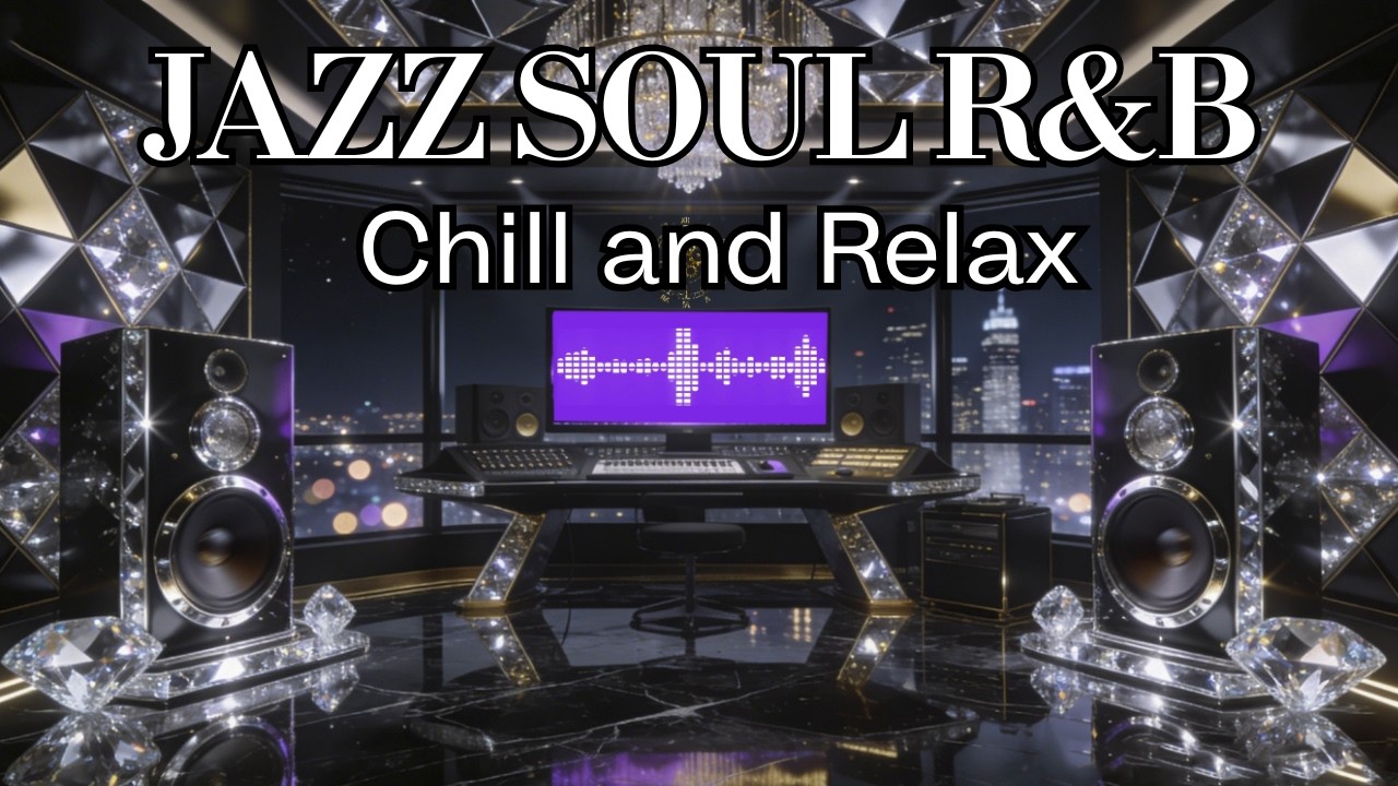 Late Evening Smooth Jazz & Soul R&B 🌙 Luxury Lounge Chill Music