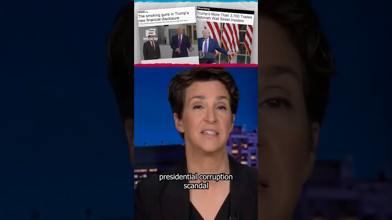 Maddow on 'the biggest presidential corruption scandal in U.S. history'