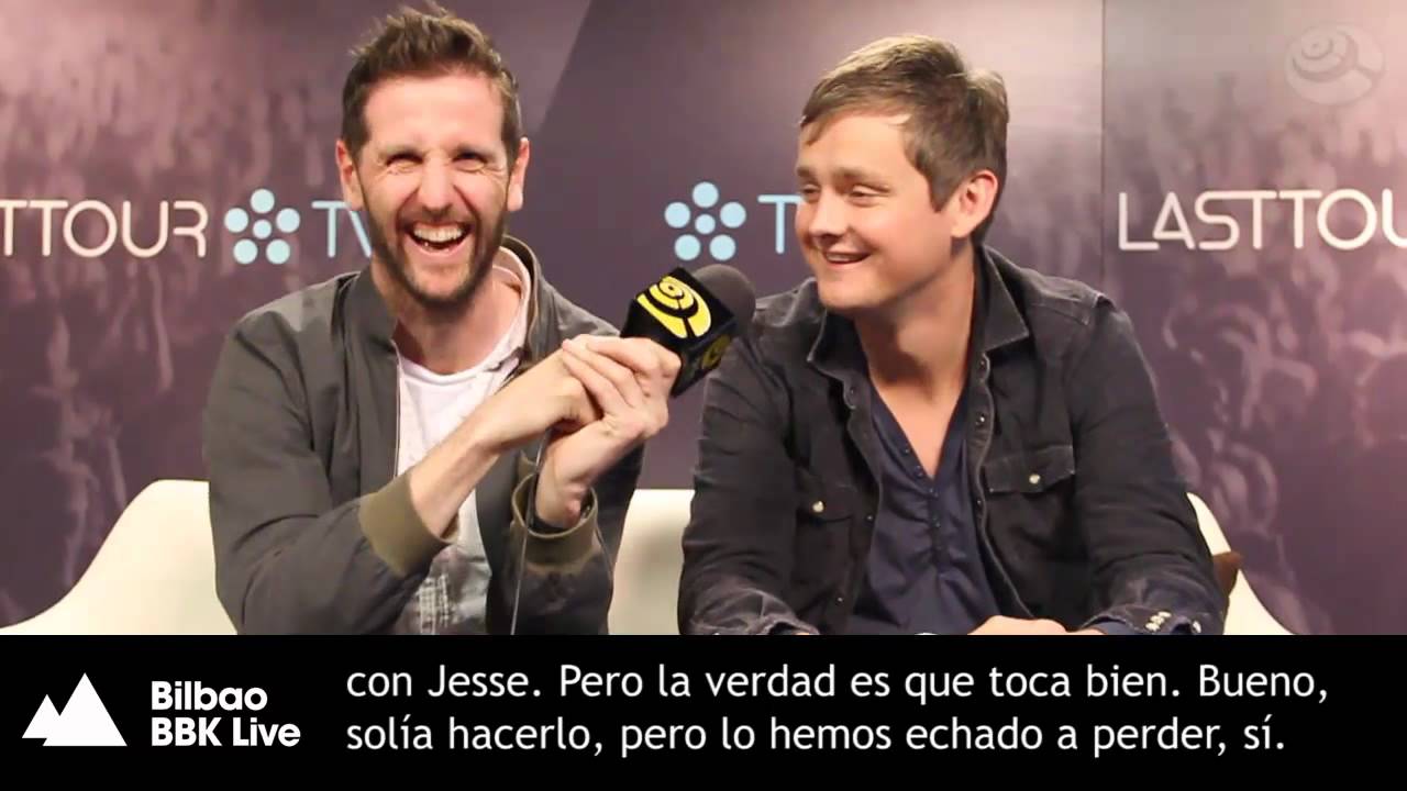 Keane - Bilbao BBK Live 2012 - Entrevista