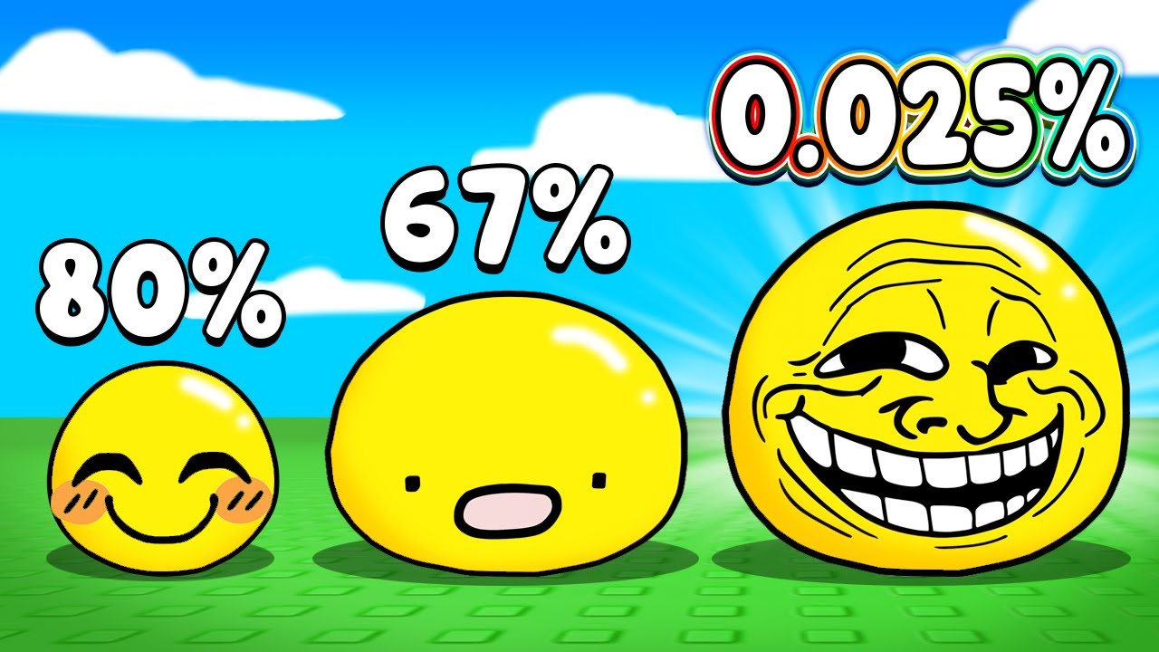 collecting the RAREST Smileys in Roblox...