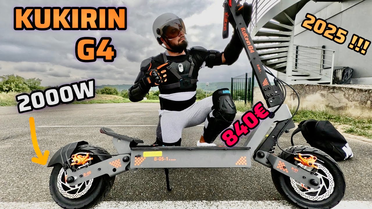 KUKIRIN G4 2025 NEW  [4K 60] TROTTINETTE ÉLECTRIQUE  #fyp  #pourtoi  #rider #99BanggoodAnniv