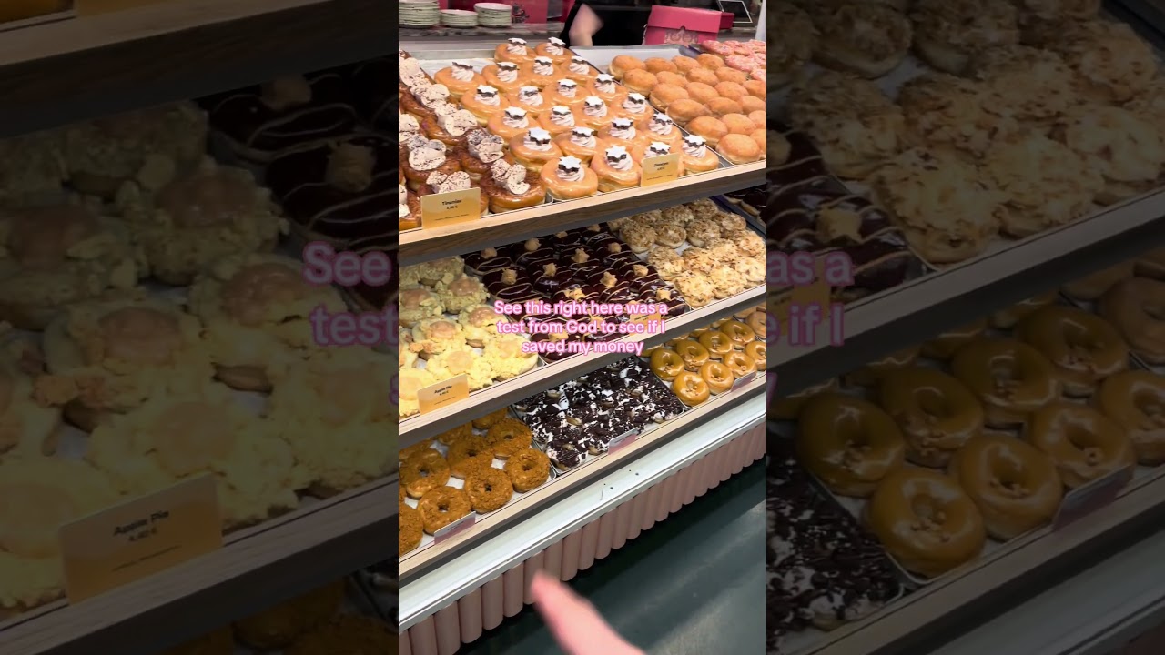 God tested us and we FAILED 😅  #donutlove #food