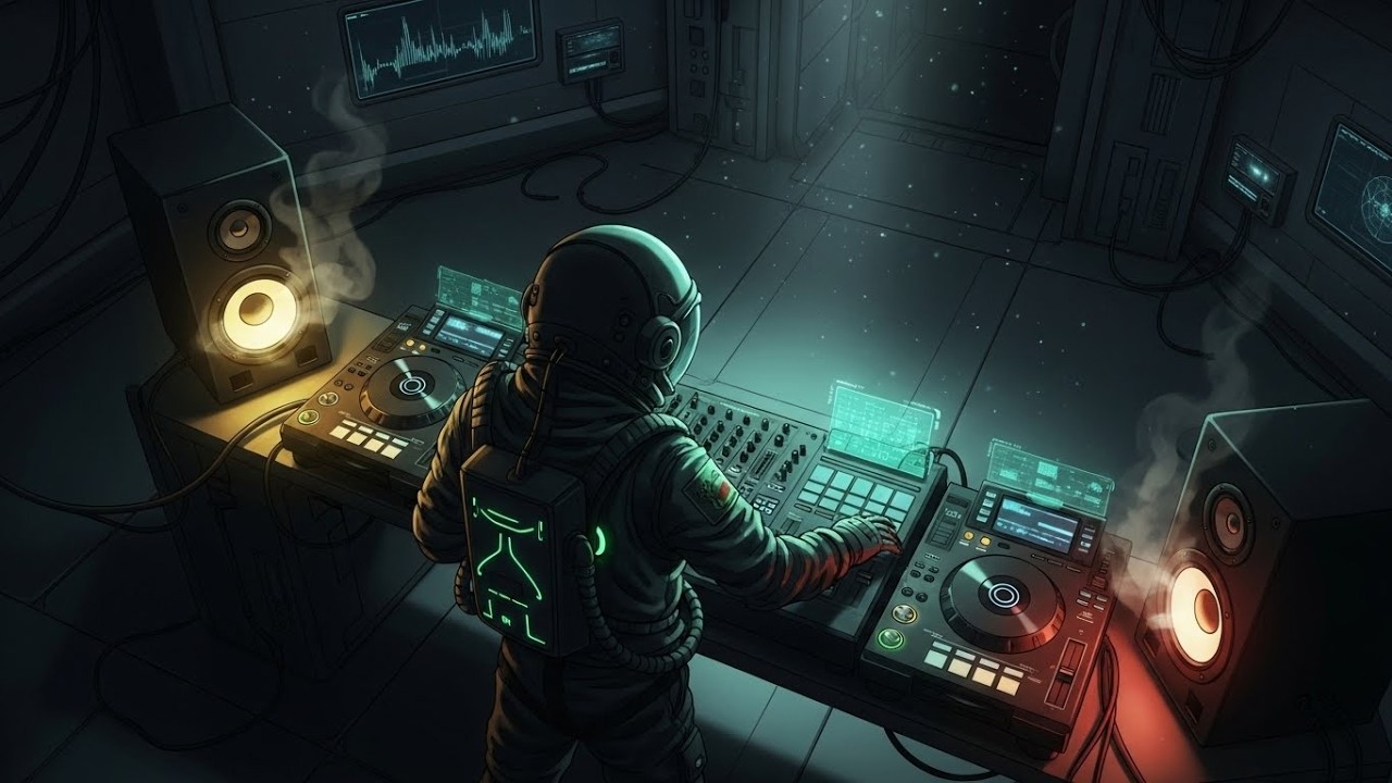 Deep Space Ambient Dub🚀 | The Gilded Nebula: Echoes From the Event Horizon, Vol. II🎧