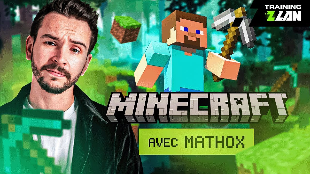 Mon PREMIER SPEEDRUN Minecraft avec @MathoX !