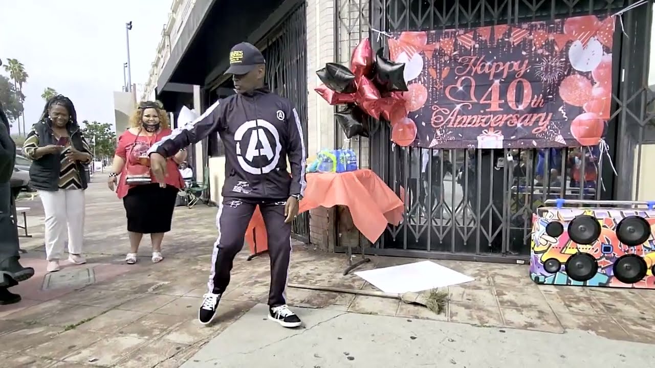 Turbo Broom Breakdance 40th Anniversary performance May 4, 2024