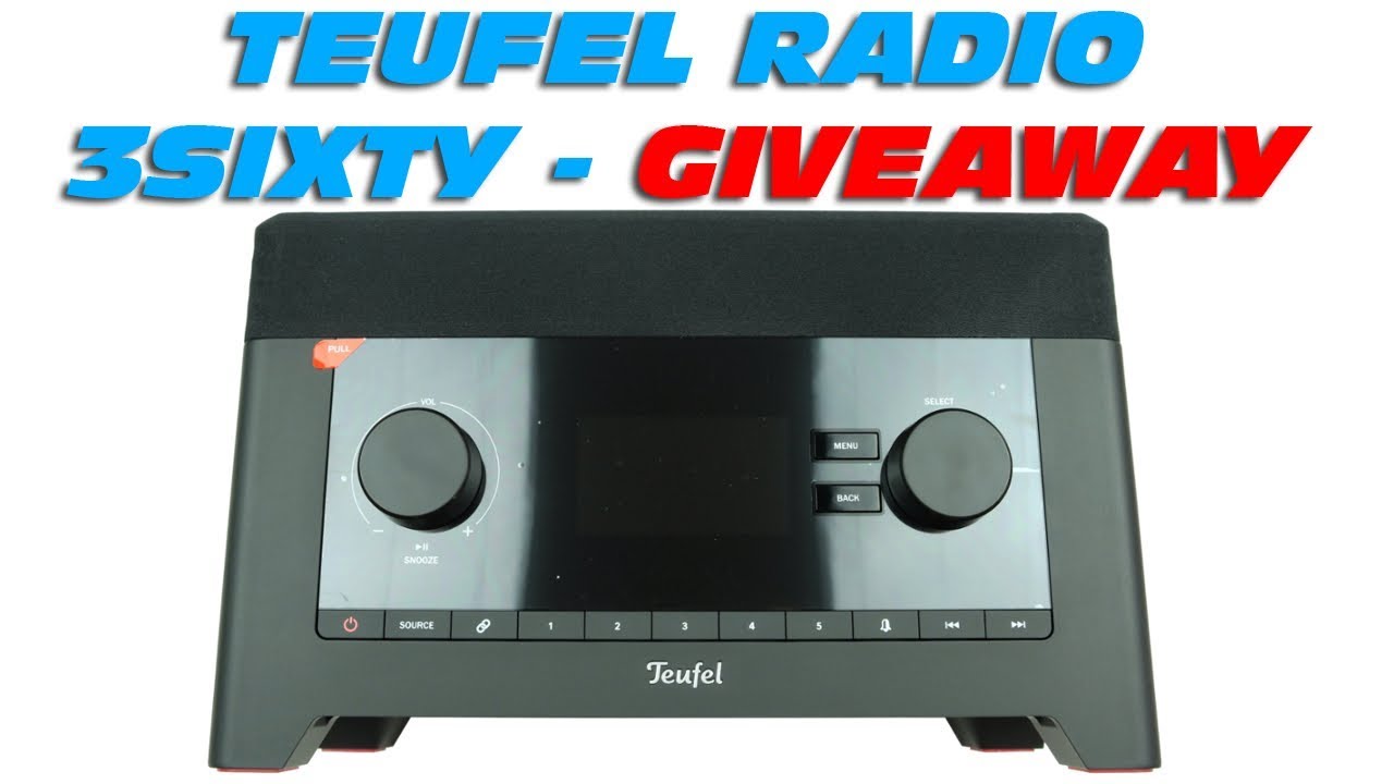 TEUFEL Radio 3sixty - Unboxing, Kurzreview & Giveaway